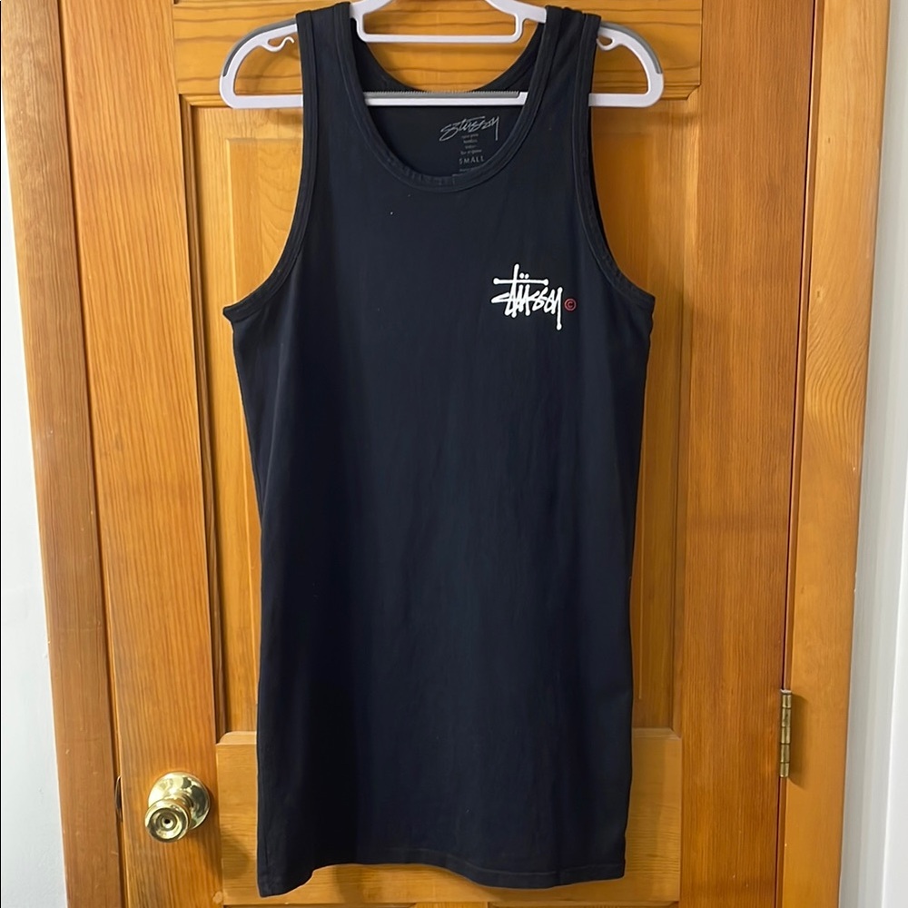 Stüssy Black Tank Top